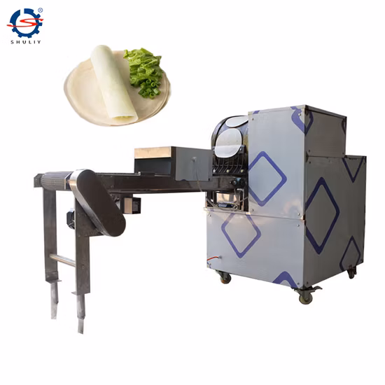 Small Business Chapati Sheet Making Spring Roll Wrapper Machine