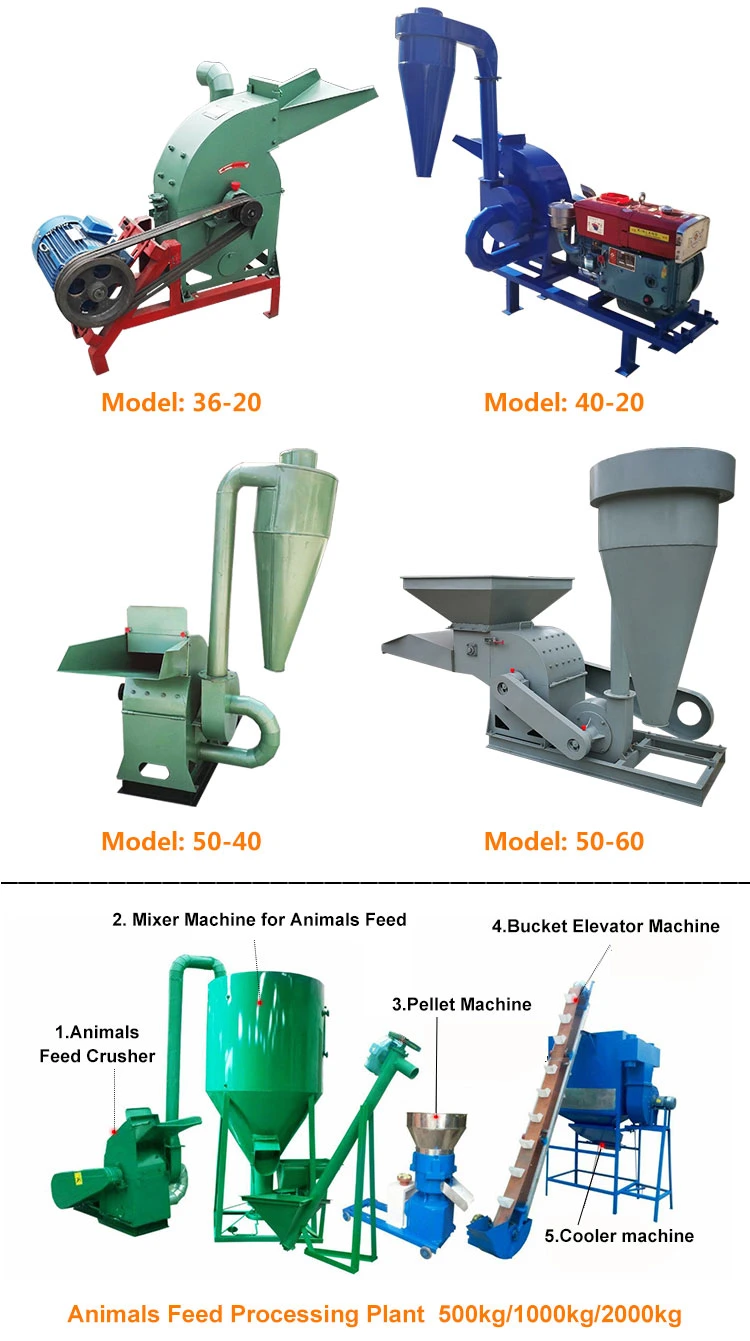 Solar System Used Hammer Mill Corn Crusher Machine