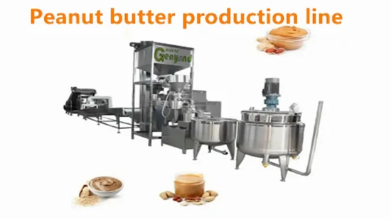Linea di produzione Tahini e Halva/Macchina per la produzione di burro di arachidi