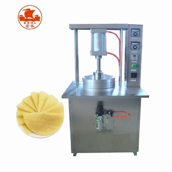 Creatore automatico personalizzato di Zhengzhou Hongle Roti che produce il laminatoio di papad