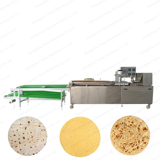 Macchine Chapati Roti completamente automatiche, macchina per fare tortilla di mais