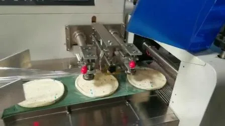 Macchina confezionatrice automatica per fette di pane pita araba