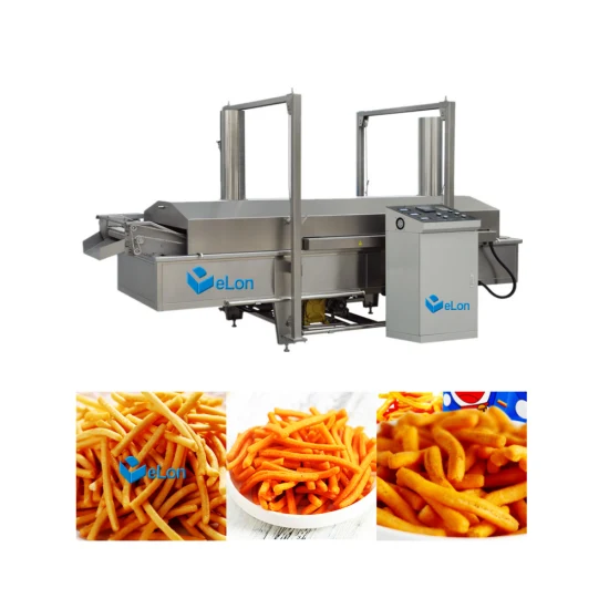 Macchina automatica per la preparazione di snack fritti con farina di frumento