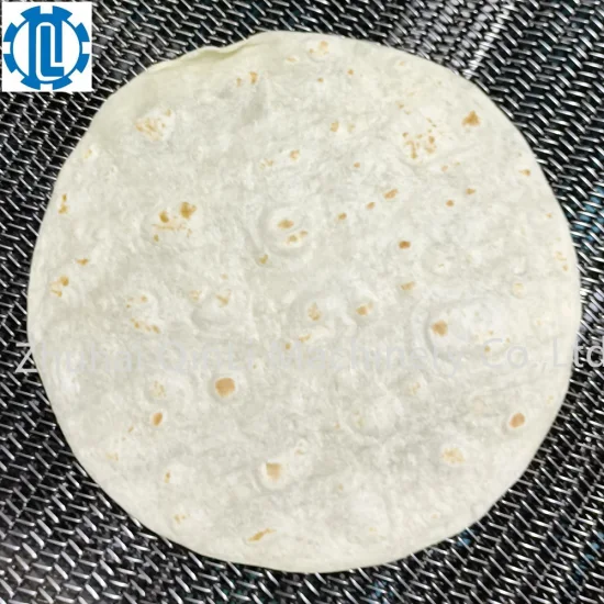 Macchina per roti completamente automatica, spezzatrice per tortilla di mais chapati, arrotondatrice con servizio a vita