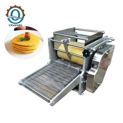 Lavorazione della tortilla di mais e farina Macchina automatica per tortilla di pane Roti Roti Maker